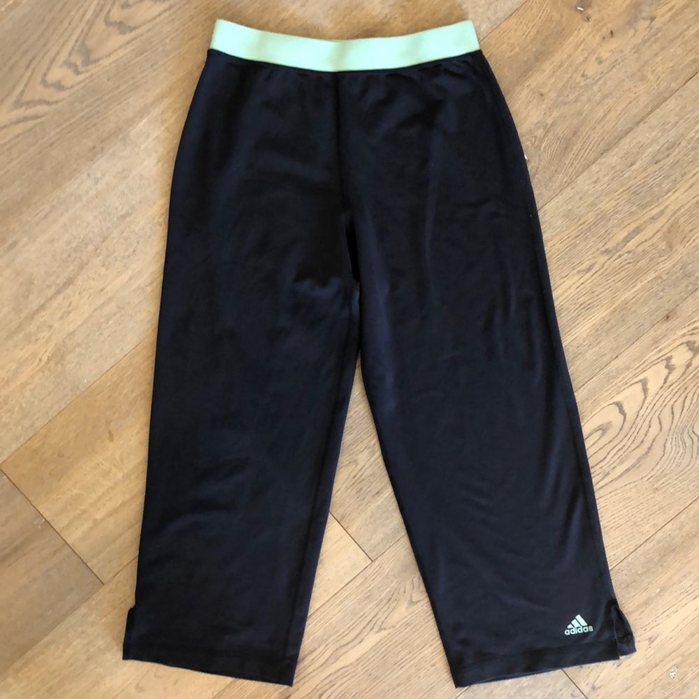Adidas Gray Spandex Warm Up Pants, Women’s M